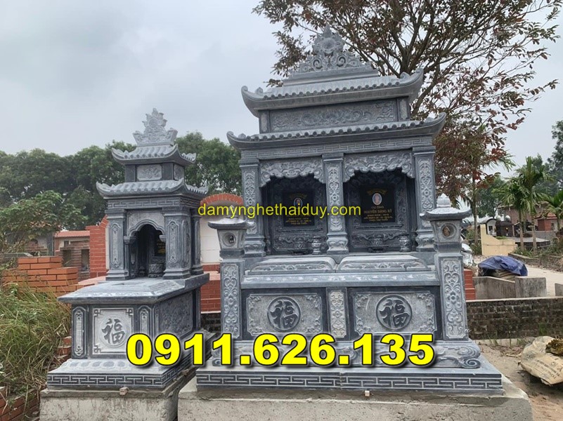 Mẫu Bia Mộ Đá Đơn Giản Bán Tại LONG AN – Bia Đá Khối