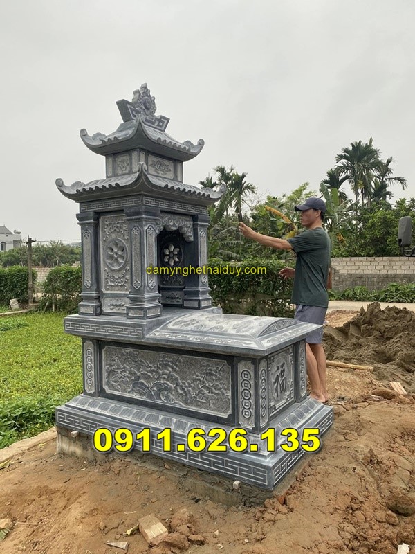 Mẫu Chụp Mộ Bằng Đá Tự Nhiên Bán Tại SÓC TRĂNG