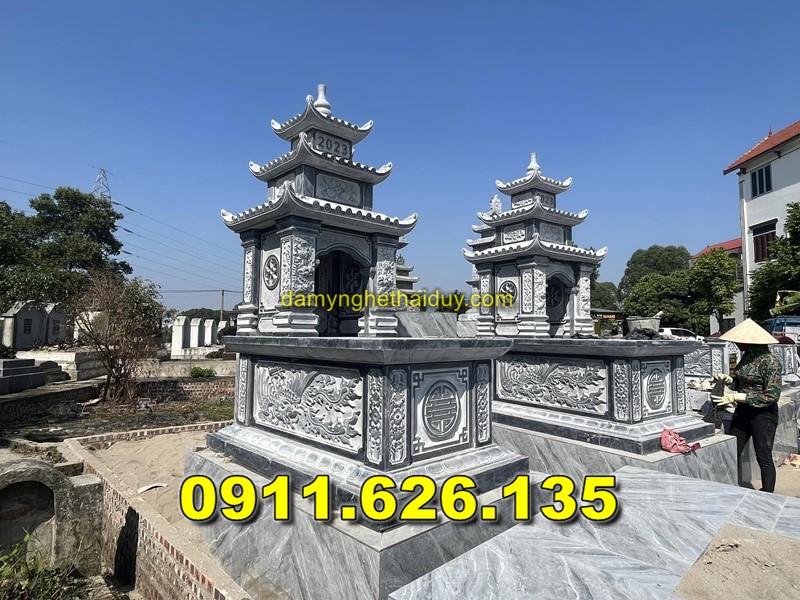 Làm Mộ Đá Nguyên Khối Tựa Ngai Bán Tại LONG AN