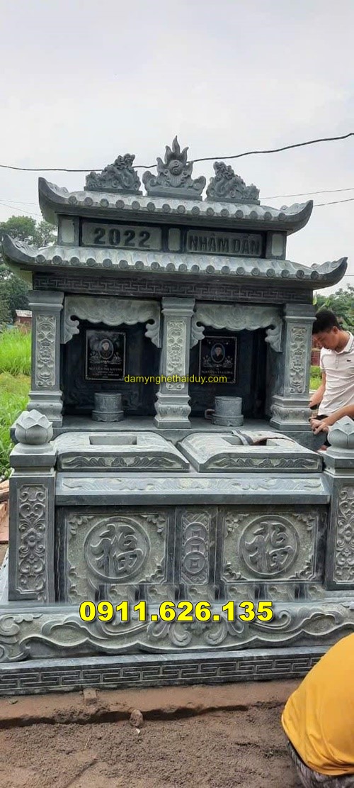 Mộ Đá Tam Sơn Đơn Giản Bán Tại KIÊN GIANG - Mộ Đá Khối