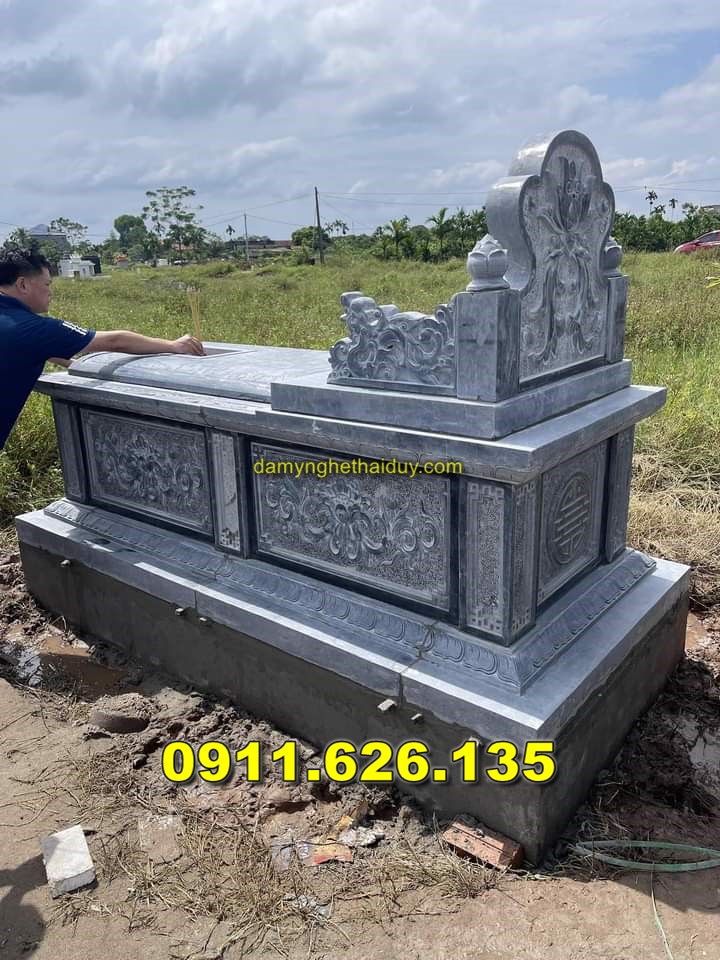 Mộ Đá Hai Mái Bán Tại KIÊN GIANG - Mộ Đá Hai Đao
