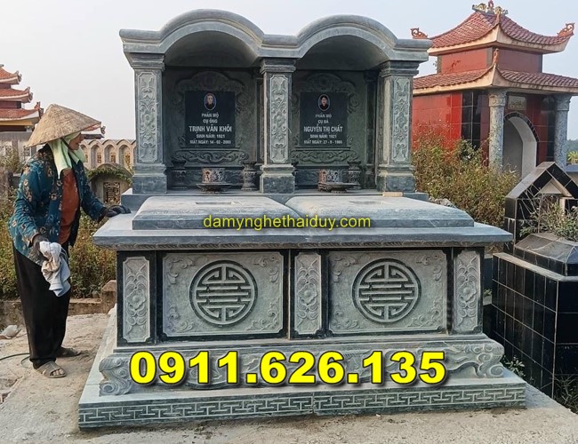 Cơ Sở Bán Mộ Đôi Bằng Đá Đẹp Tại KIÊN GIANG