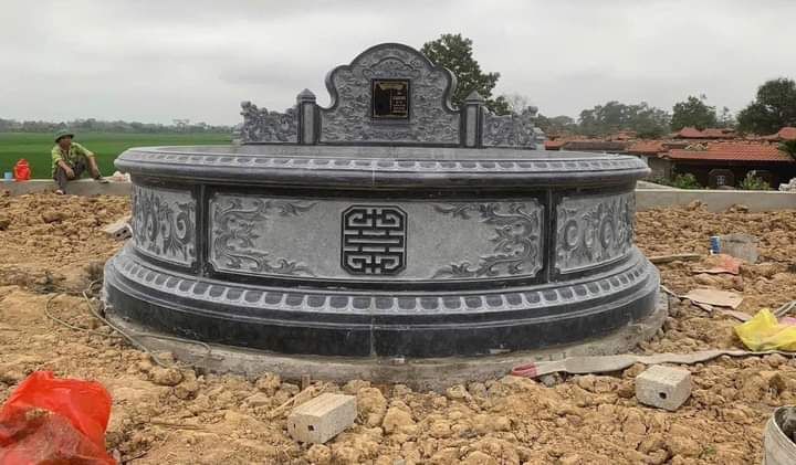 Báo Giá Mộ Đá Tròn Đẹp Bán Tại Tiền Giang - Mẫu Mộ Tổ