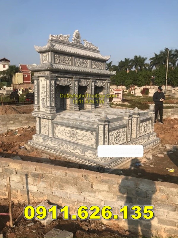 48 Mộ Đá Hai Mái Bán Tại BẮC NINH – Mộ Đá Đơn