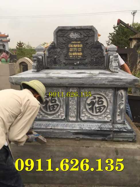 xây mộ đá xanh đẹp bán bà rịa vũng tàu