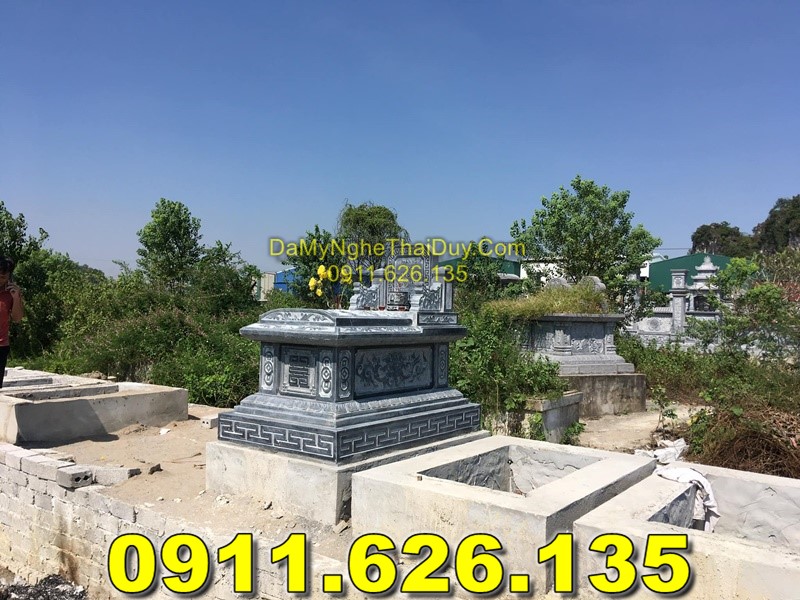 Mẫu Mộ Đá Hỏa Táng Bán Tại QUẢNG NINH - Mộ Đá Xanh