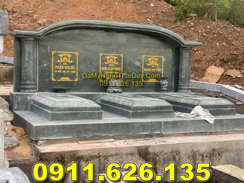 Báo Giá Xây Mộ Đôi Bằng Đá Khối Bán Tại BẮC GIANG