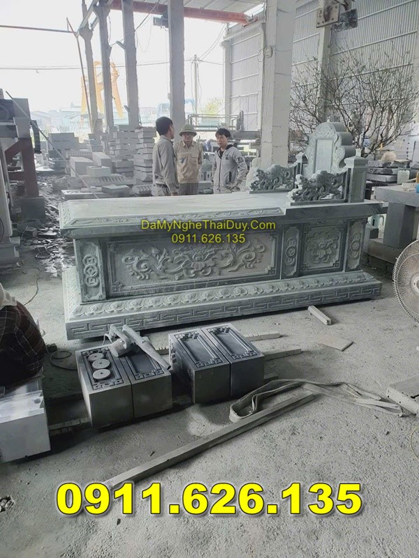 40 Mộ Chôn Tươi 1 Lần Bằng Đá Bán Tại BẮC NINH – Mộ Đá Đôi