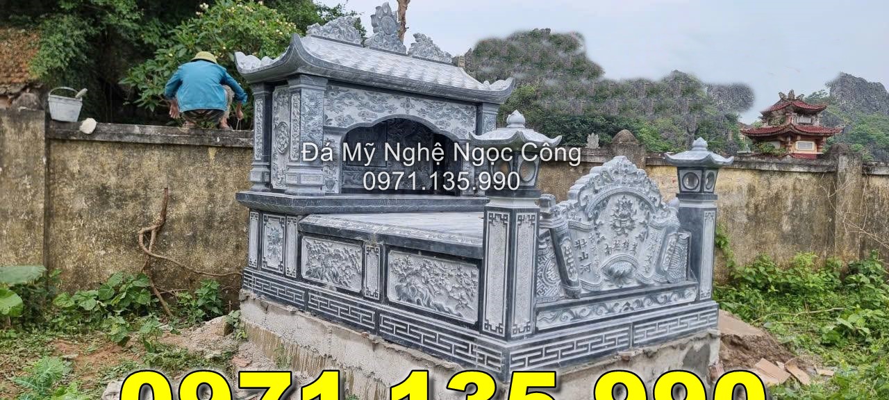 76 Mộ Đá Cải Táng Bán Tại VĨNH PHÚC - Kích Thước Mộ Đá