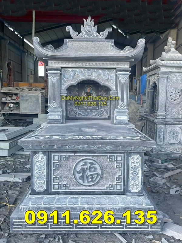 Mẫu Mộ Đá Hỏa Táng Bán Tại THÁI BÌNH - Mộ Đá Xanh