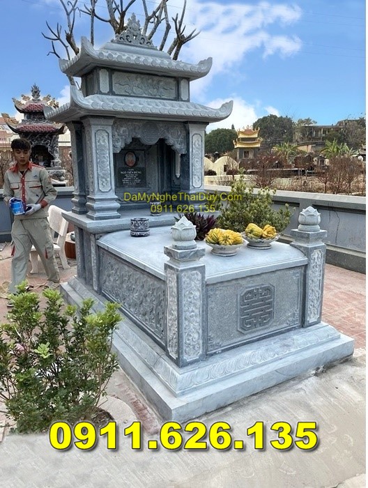 Mẫu Mộ Kim Tĩnh Bằng Đá Bán Tại THÁI BÌNH - Mả Đá