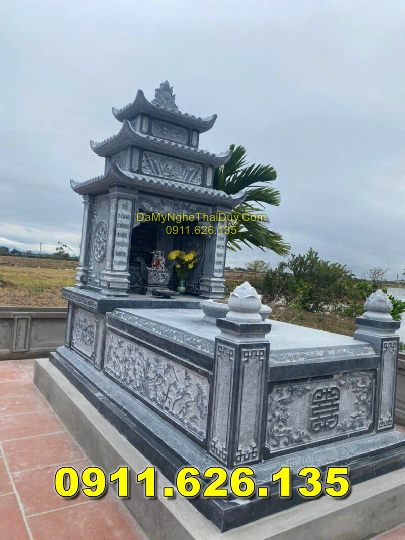Mộ Ba Mái Bằng Đá Xanh Bán Tại THÁI BÌNH