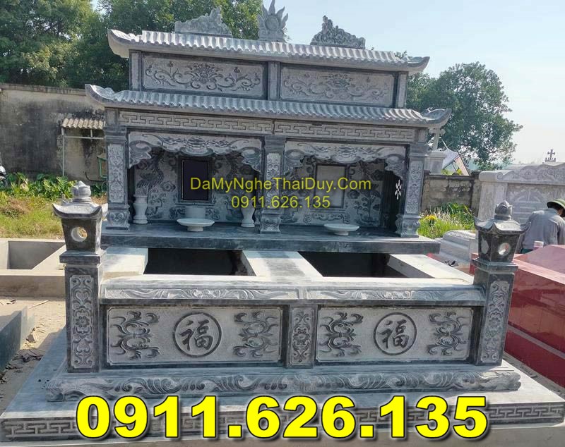Mộ Chôn Tươi 1 Lần Bằng Đá Bán Tại NAM ĐỊNH – Mộ Đá Đôi