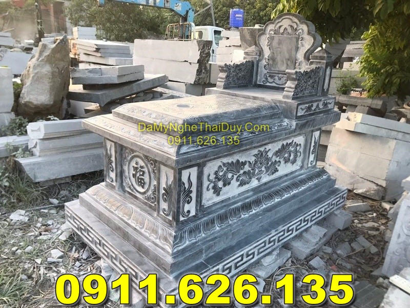 Mộ Đá Tam Sơn Đơn Giản Bán Tại QUẢNG NINH - Mộ Đá Khối