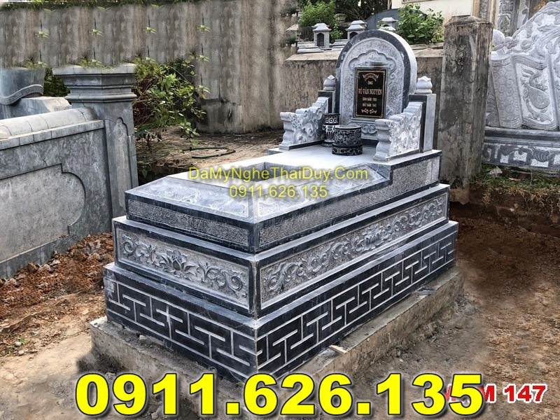 Làm Mộ Đá Nguyên Khối Tựa Ngai Bán Tại NAM ĐỊNH