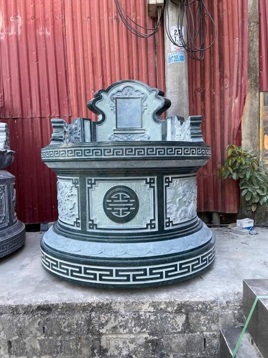 Báo Giá Mộ Đá Tròn Đẹp Bán Tại THÁI BÌNH - Mẫu Mộ Tổ