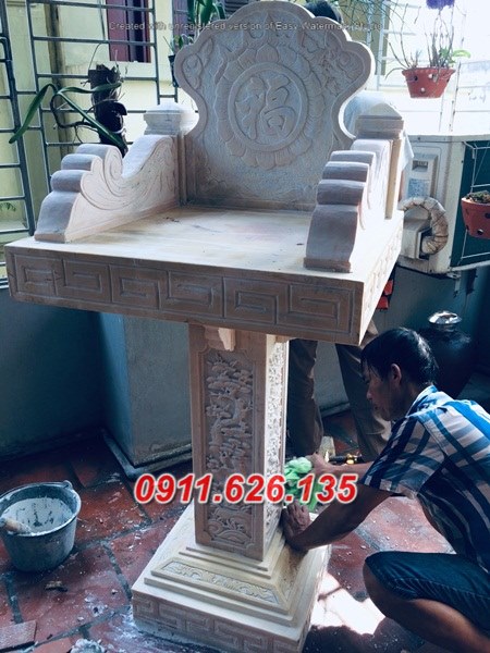 Xây bàn thờ thiên đá đẹp bán kon tum
