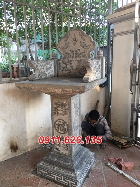 Xây bàn thờ thiên đá đẹp bán hòa bình