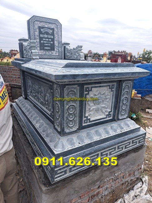21~ Mẫu Mộ Bằng Đá Xanh Bán Ở Quảng Ninh