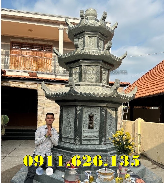 045~ Bán Sẵn Mộ Tháp Thờ Cốt Bằng Đá Bán Ở VŨNG TÀU