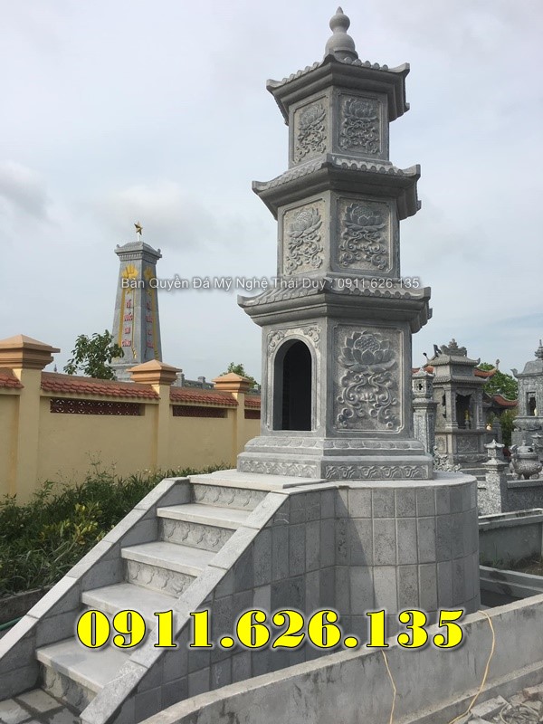 62~ Mẫu Mộ Tháp Đá Nguyên Khối Bán Ở TIỀN GIANG