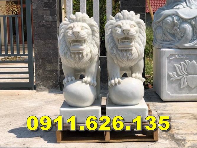✅ Kích Thước Tượng Sư Tử Đá Phong Thủy Thông Dụng
