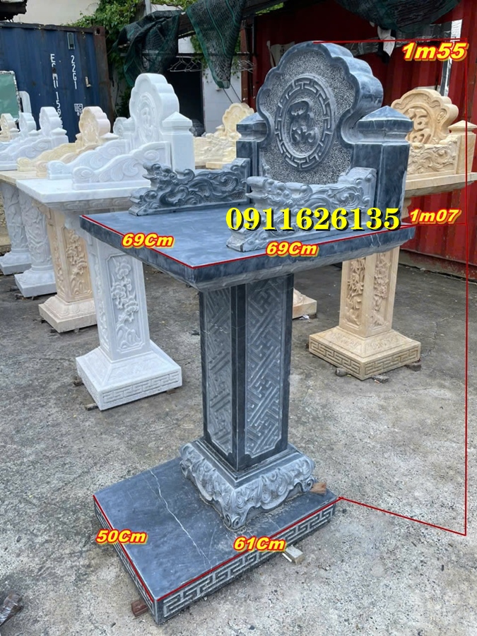 các mẫu như ,Mẫu bàn thờ thiên đá xanh nguyên khối ,giá bán cây hương đá ngoài trời đẹp , địa chỉ bán Mẫu cây hương đá phong thủy ,bàn thờ thiên đá xanh rêu cao cấp ,bàn thờ ông thiên bằng đá tự nhiên,cây hương đá khối đơn giản đẹp,bàn thờ thiên đá granite hoa cương,Mẫu bàn thờ thiên đá nhà thờ họ,