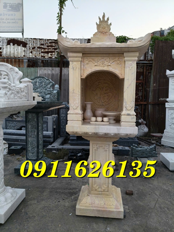 2 ( cây hương đá thờ thần linh đơn giản bán lạng sơn