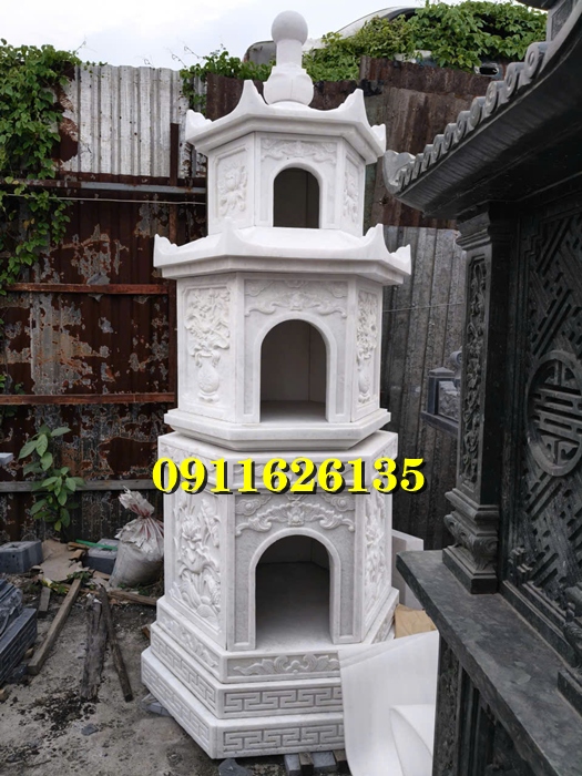 am thờ hài cốt đá thiết kế theo phong thủy bến tre