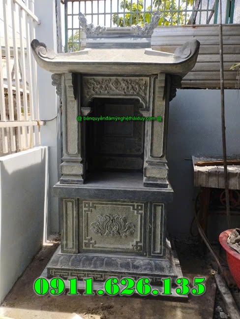 am thờ tro cốt lăng mộ dòng họ đơn giản