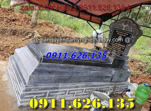 1Mẫu mộ đá một mái đơn giản đẹp tại Bắc Kạn mới nhất