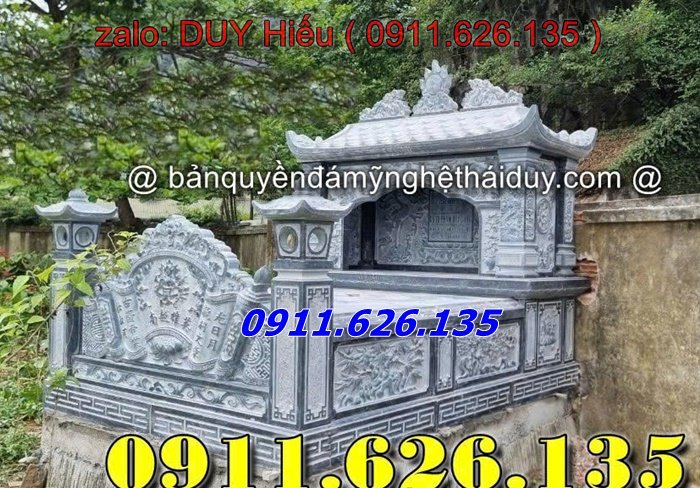 Mộ đá đôi đẹp tại Tuyên Quang được nhiều gia đình lựa chọn