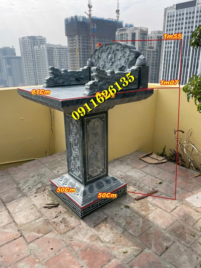 3 cây hương đá KHÔNG MÁI đơn giản được nhiều khách hàng lựa chọn