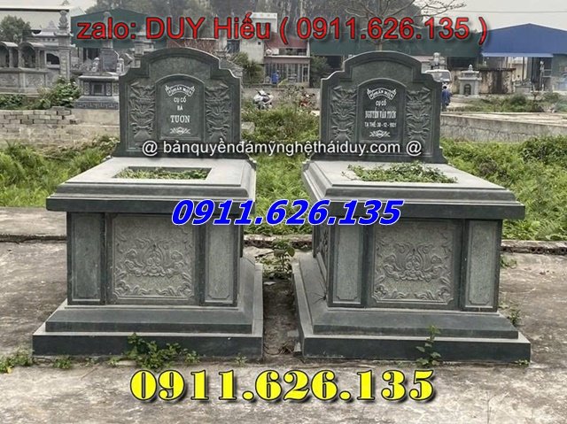 3Mẫu mộ đá một mái đơn giản đẹp tại Bắc Kạn mới nhất