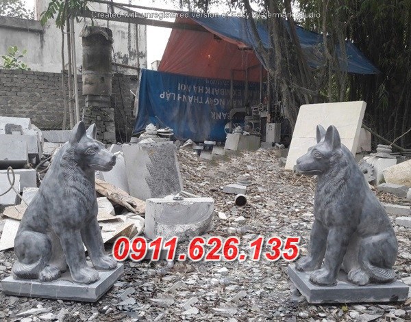 CƠ SỞ đá mỹ nghệ thái duy chuyên sản xuất các mẫu ,Tượng chó đá xanh nguyên khối,Tượng chó đá phong thủy canh cổng ,Chó đá chấn yểm nhà thờ họ,Chó đá khu lăng mộ đá,Chó đá phong thủy trấn trạch,Tượng chó đá nghệ thuật chạm khắc thủ công ,Chó đá canh cổng khu tâm linh ,