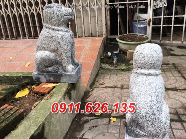 CƠ SỞ đá mỹ nghệ thái duy chuyên sản xuất các mẫu ,Tượng chó đá xanh nguyên khối,Tượng chó đá phong thủy canh cổng ,Chó đá chấn yểm nhà thờ họ,Chó đá khu lăng mộ đá,Chó đá phong thủy trấn trạch,Tượng chó đá nghệ thuật chạm khắc thủ công ,Chó đá canh cổng khu tâm linh ,