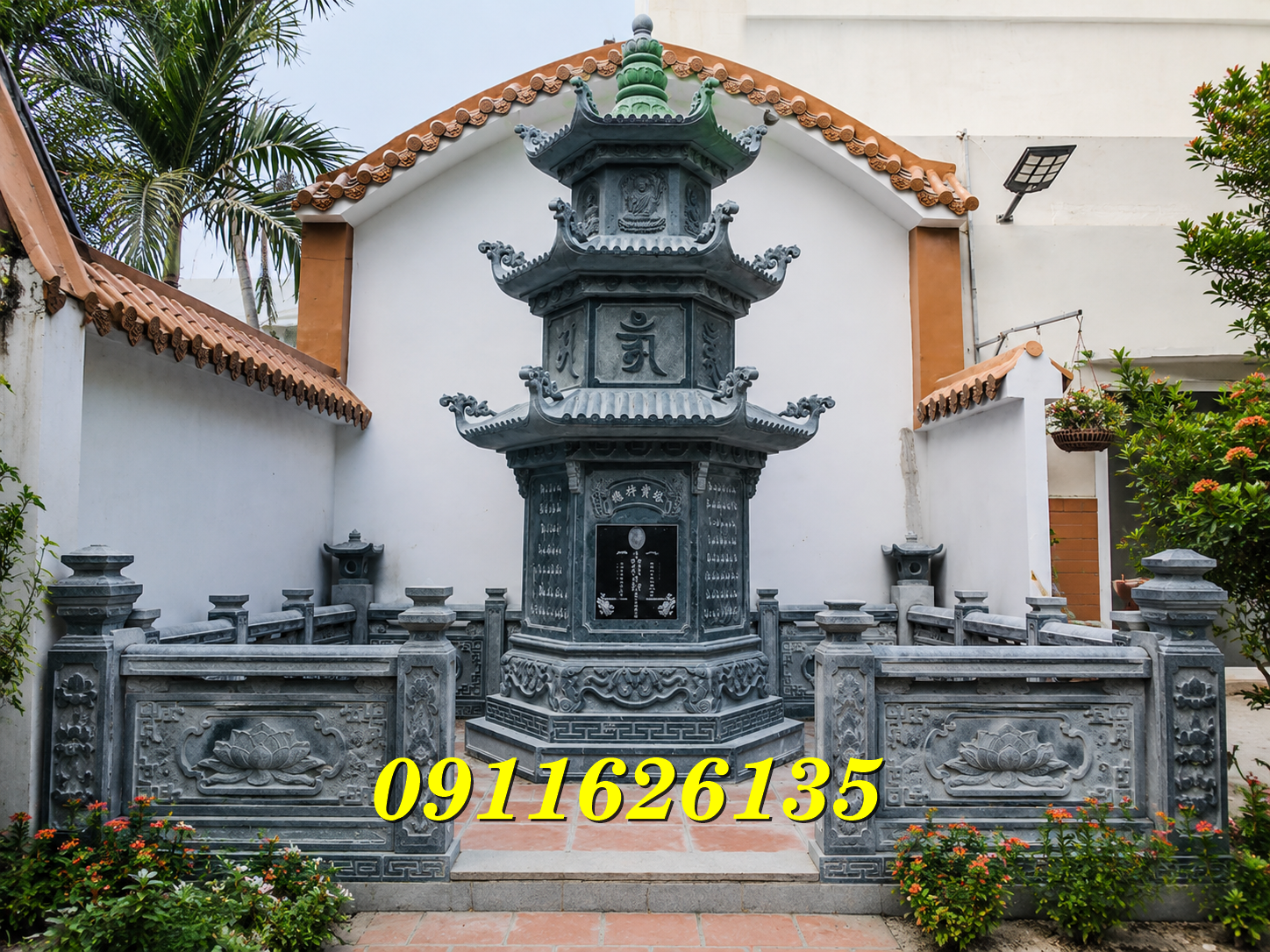 79+ Mẫu Mộ Tháp Đá Thờ Hài Cốt Đẹp