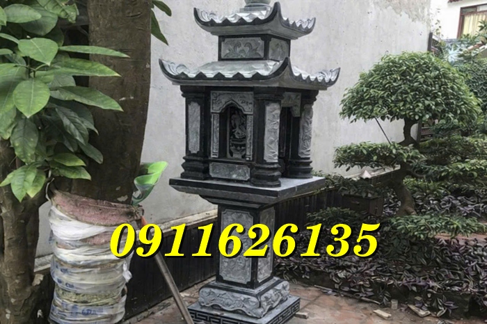 2 Bàn Thờ Ông Thiên Ngoài Trời Bằng Đá Bán Tại Cà Mau Đá Nguyên Khối