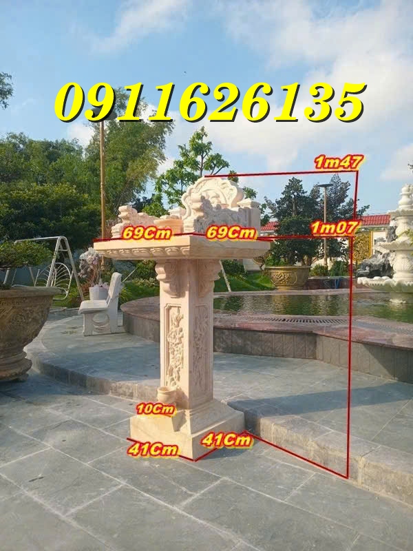 69+ Mẫu Bàn Thờ Thiên Đá Đẹp Bán Tại TP.HCM – Sài Gòn Giá Xưởng 2026