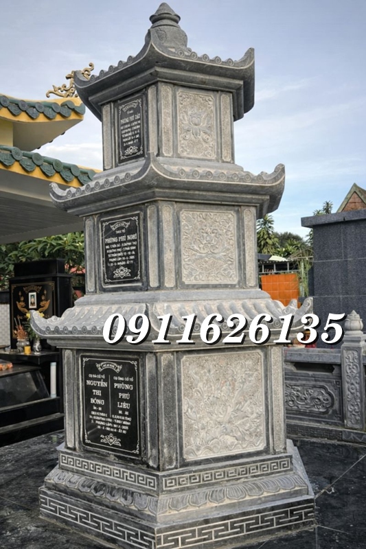 Các mẫu tháp đá để tro cốt đẹp tại Trà Vinh