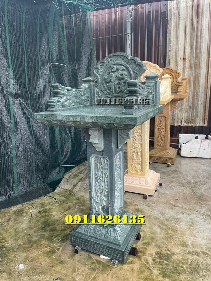 Kích Thước Cây Hương Đá Chuẩn Phong Thủy Tại BẴC GIANG Theo Thước Lỗ Ban