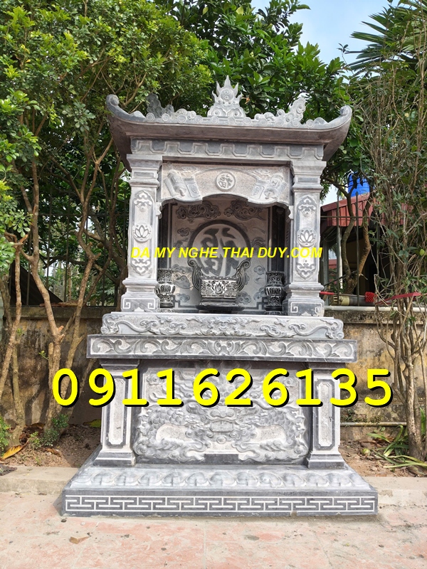 Am Thờ Đá Để Hũ Tro Cốt Bán Tại đồng nai – Mẫu Đẹp, Đá Nguyên Khối