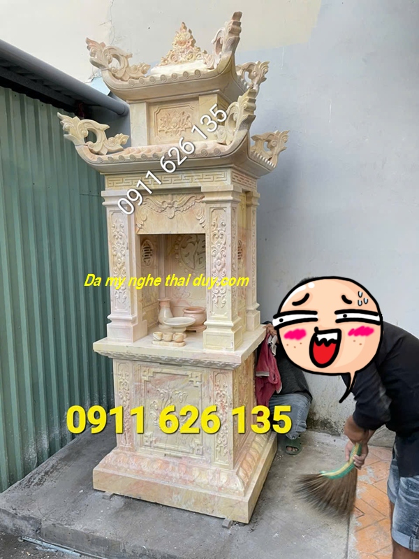 Am Thờ Đá VÀNG HAI MÁI Để Hũ Tro Cốt Bà Rịa – Vũng Tàu