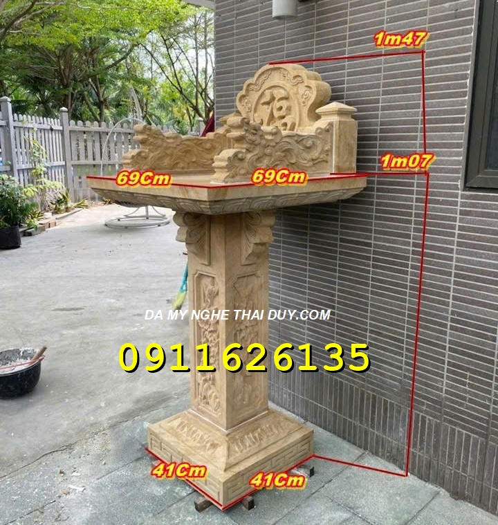 Bán Cây Hương Đá Thờ Tại Hưng Yên – Mẫu Đẹp,