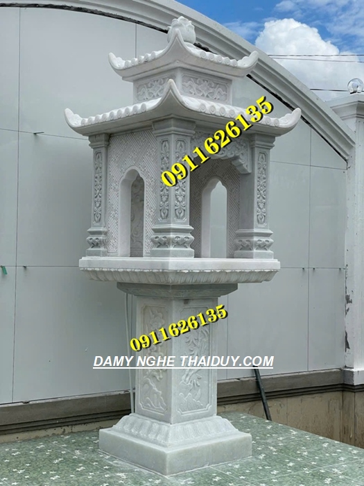Bàn Thờ Thiên Bằng Đá Tại Sài Gòn – Mẫu Ngoài Trời Cho Công Ty