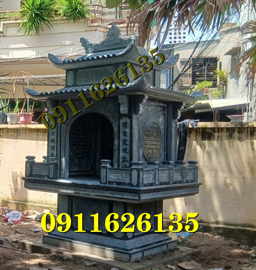 Bàn Thờ Thiên Bằng Đá xanh rêu hai mái bán Tại Sài Gòn
