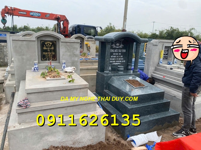 Địa Chỉ Làm Mộ Đá Đẹp Tại Hà Nam – Mộ Đơn, Mộ Đôi, Mộ Có Mái