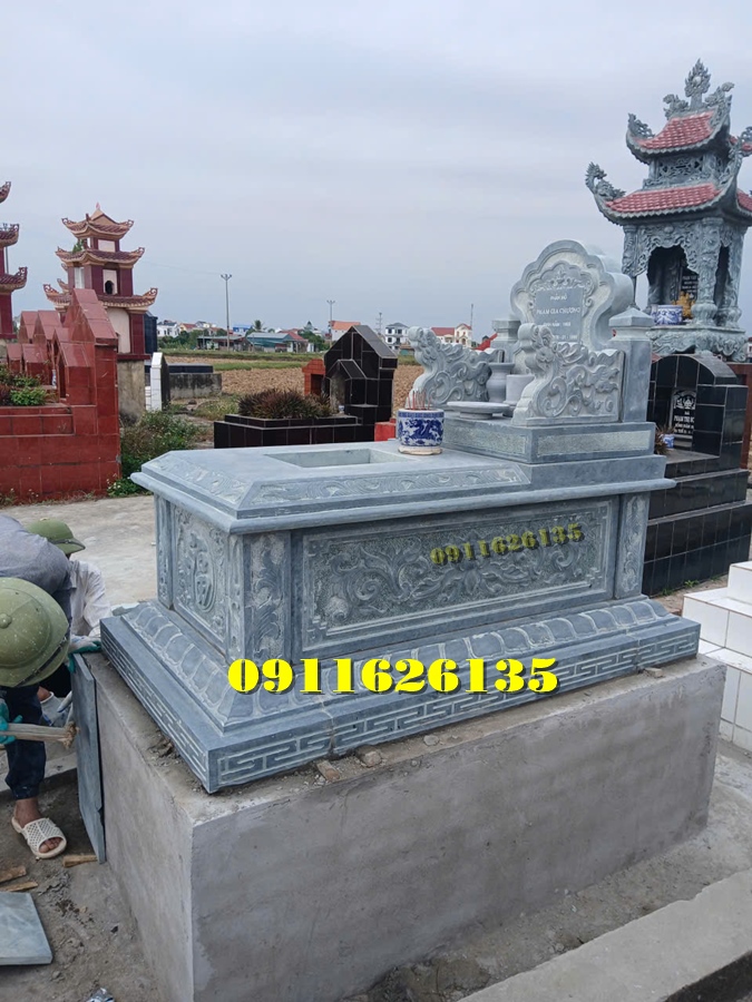 Mộ Đá Nguyên Khối Lắp Đặt Nghệ An